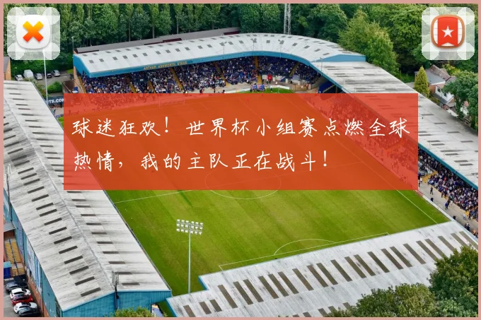 球迷狂欢!世界杯小组赛点燃全球热情,我的主队正在战斗!
